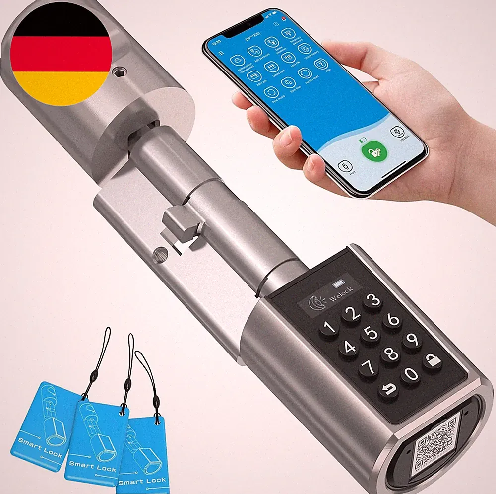 WELOCK PCB01 Elektronisches Türschloss Haustür, Elektrisches Türschloss Mit App