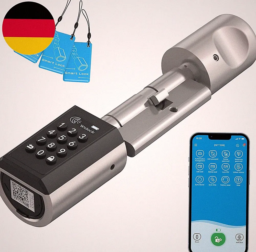 WELOCK PCB41 Elektronisches Türschloss Haustür, Code Smartes Türschloss