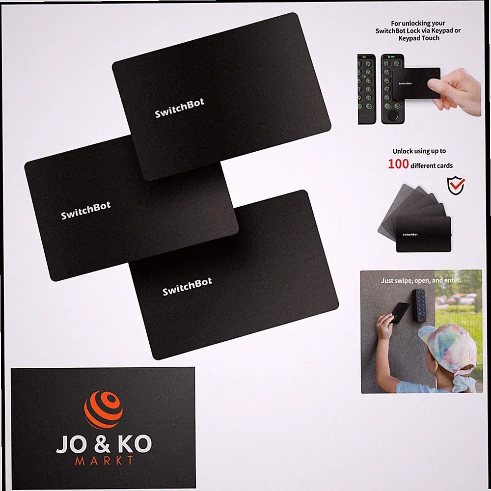 WLAN Smart Lock Pro mit Touchscreen-Tastatur, Türriegelschlösser, Smartes Tür...