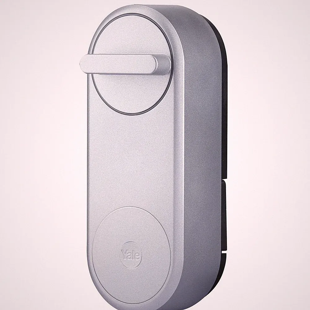 Yale 05/101200/SI - Linus Smart Lock - Silber - Schlüsselloses und sicheres Türschloss