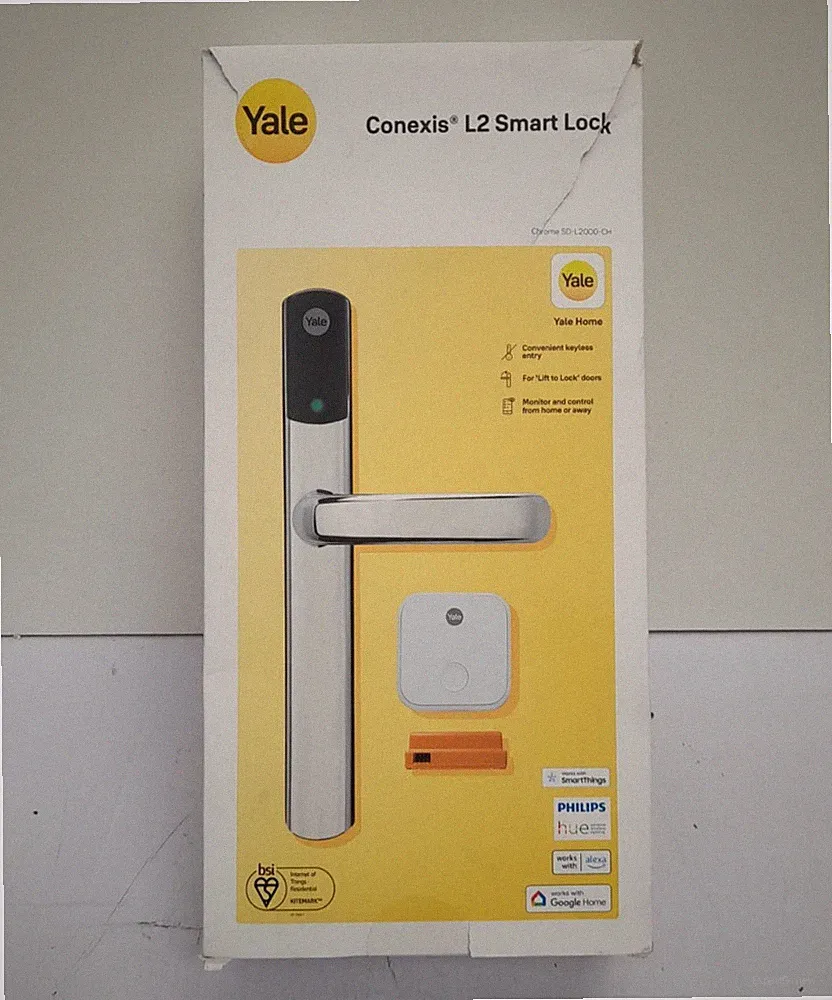 Yale Conexis L2 Smart Türschloss Fernzugriff von überall (BOX BESCHÄDIGT)