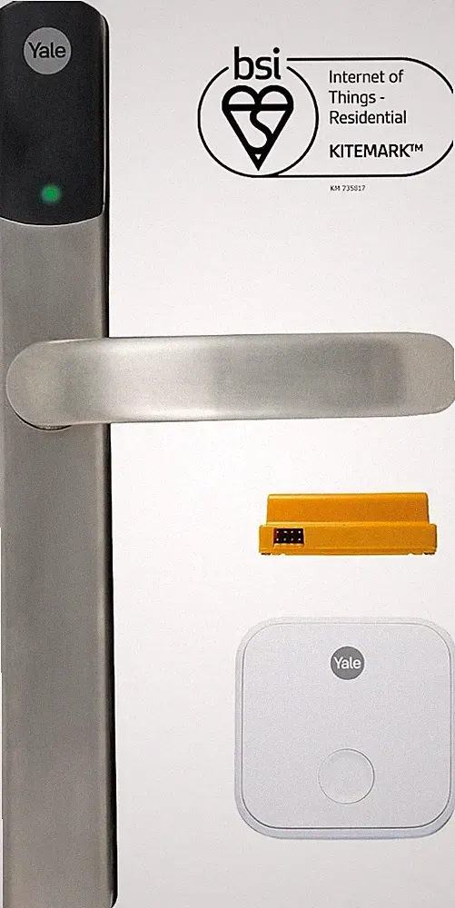 Yale Conexis L2 Smart Türschloss [KEIN Abonnement erforderlich] Fernzugriff von einem