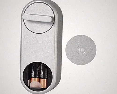 Yale Linus 2 Türschloss Smartlock Türschloss silber matt Metall BB - DEFEKT