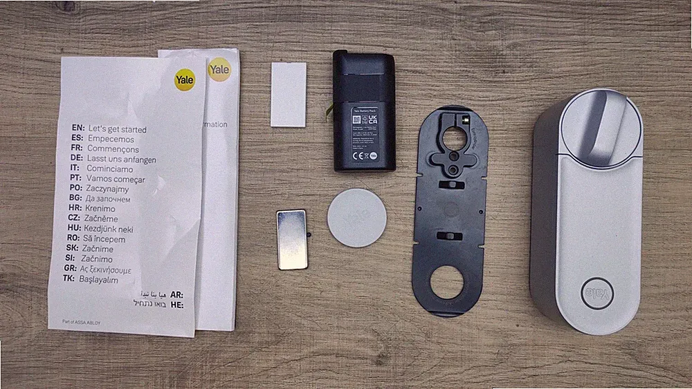 Yale Linus Smart Lock L2 Intelligentes Türschloss Silber SL-103, I40619