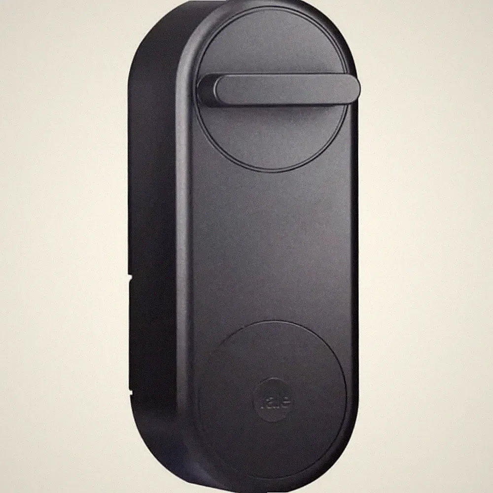 Yale Linus Smart Lock Schlüsselloses und sicheres Türschloss Matt Schwarz 05/101200/MB