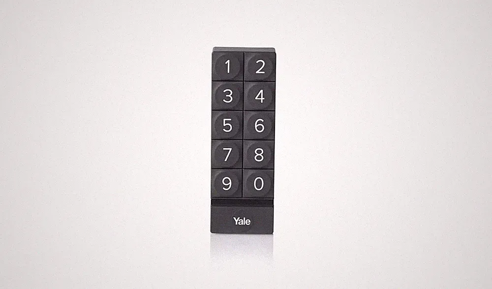 Yale Smart Keypad - 05/301000/BL Schwarz Digital Smart Lock Keypad One Touch