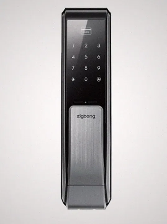 Zigbang Samsung SHS-P710 Push Pull Smart Door Lock Keyless Passwort RFID Karte