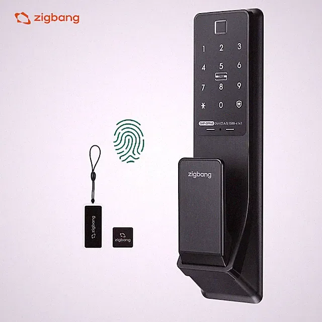 ZIGBANG SHP-DP940 Smart Türschloss / Fingerabdruck / Push-Pull / LED / mit Sc...